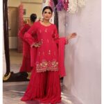 Fuchsia Pink Gharara Set