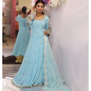 Sky Blue Gown